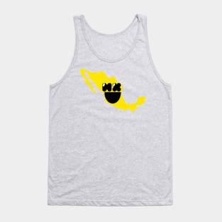 Mexico Happy Places and Faces - Mexico Smiling Face Tank Top